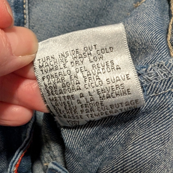 Track23 Throwback Light Blue Ankle Button Up Skinny Jeans 80s - Picture 5 of 8